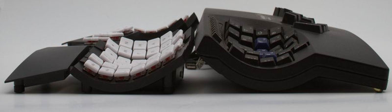 keyboard height comparison: Glove80 vs Kinesis Advantage