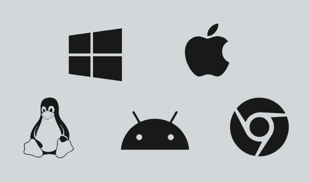 Operating systems supported for use with Glove80